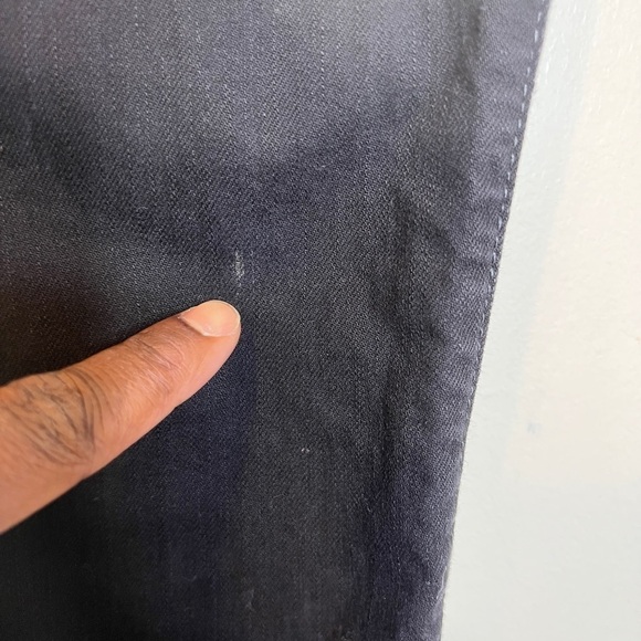 🐙Levi’s Black Denim Jeans Women’s Straight Leg - Picture 10 of 13